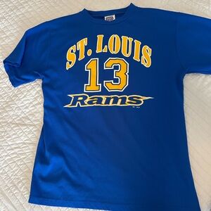 Vintage Kurt Warner Jersey T-Shirt